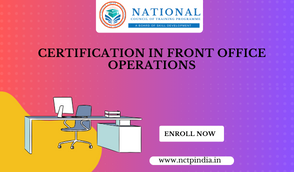Certification In Front Office Operations